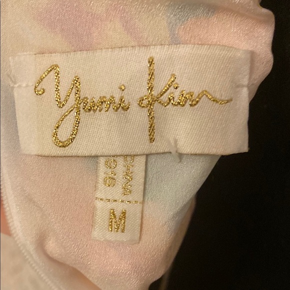 Yumi Kim  Floral Sleeveless Dress - Blue and Orange size medium - Picture 7 of 9